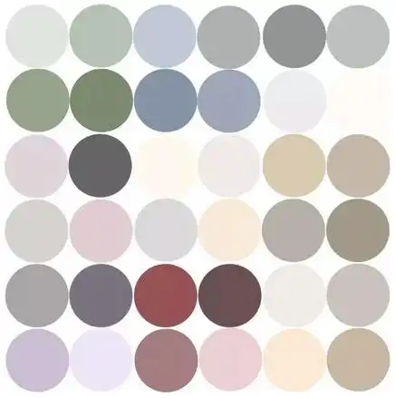 颜料怎么调出莫兰迪色_色彩