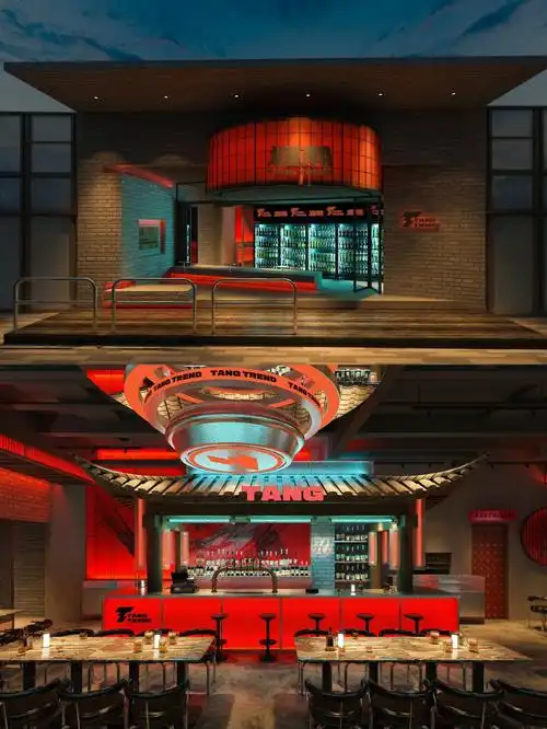 酒吧设计中式风新派潮流酒馆