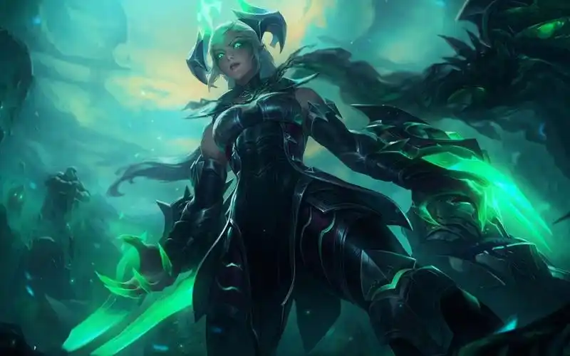 【英雄联盟动态原画/壁纸】破败军团-龙女