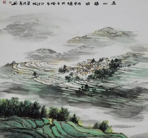 水墨画版的"乐昌新八景",山水之美,跃然纸上!