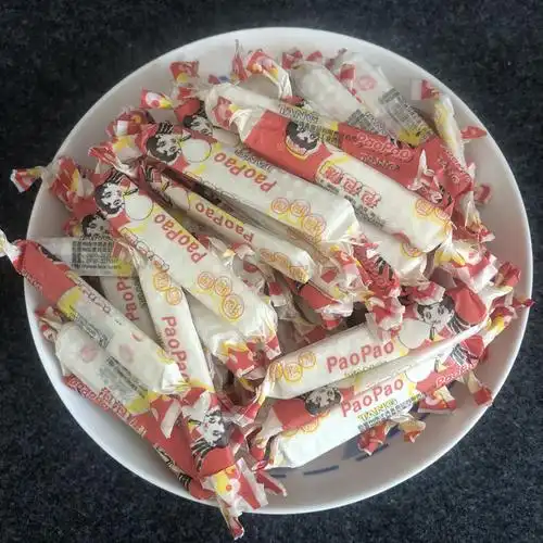 泡泡糖怀旧80后老式长条小时侯的口香糖零食小学生零食100支一盒