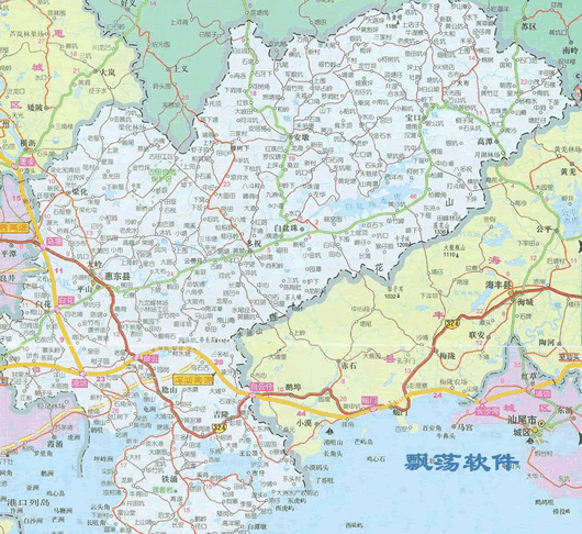 惠东县地图高清版惠东县地图全图高清版