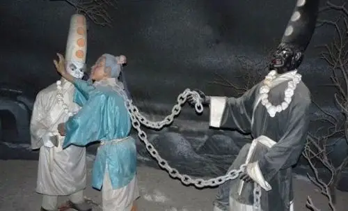 黑白无常与牛头马面谁大黑白无常最恐怖的图片
