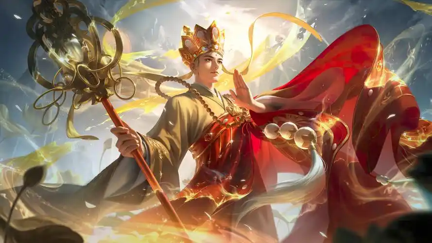 王者荣耀金蝉-唐三藏高清无水印壁纸