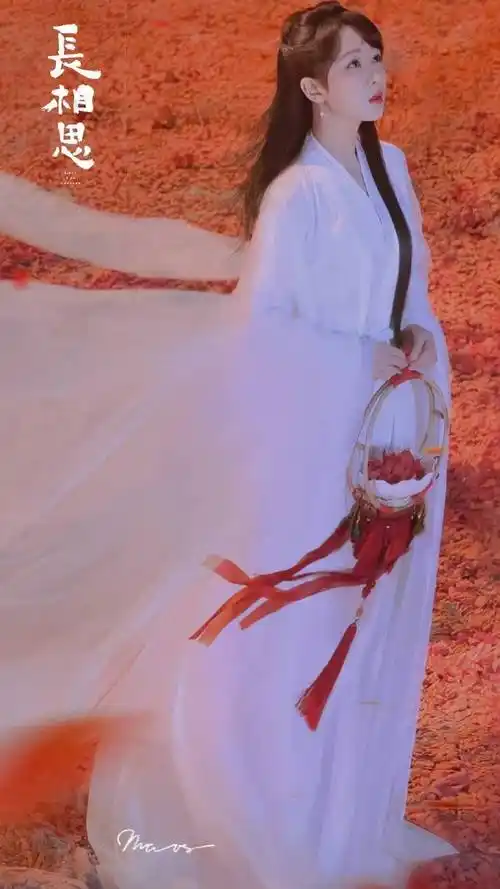 杨紫长相思红衣古装路透##杨紫长相思红衣