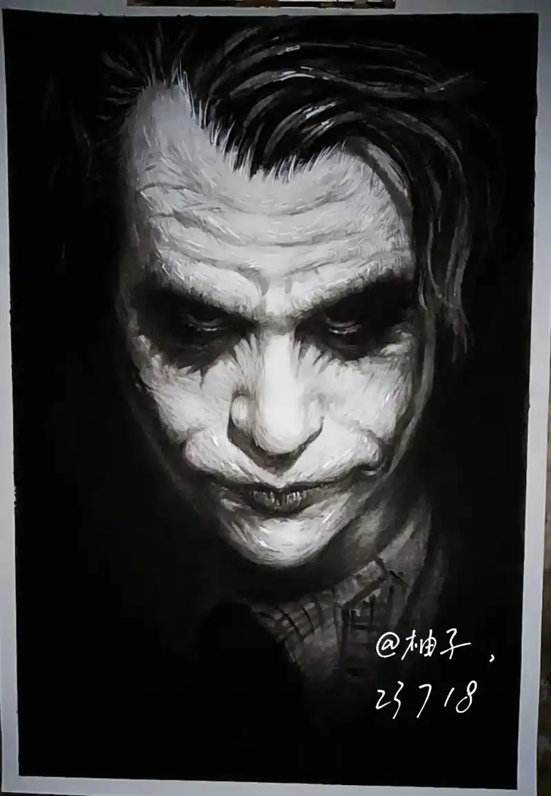 小丑 #素描 - 抖音