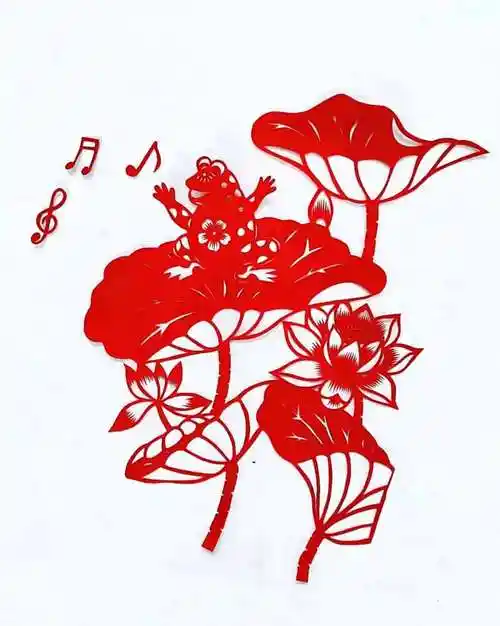 优秀剪纸作品赏析她的剪纸妙趣横生清新脱俗