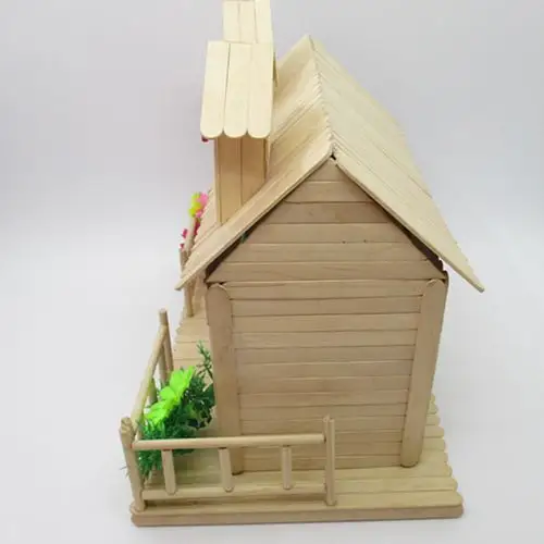 包邮雪糕棒幼儿园手工diy小屋房子冰棒棍手工制作材料木条冰棍棒
