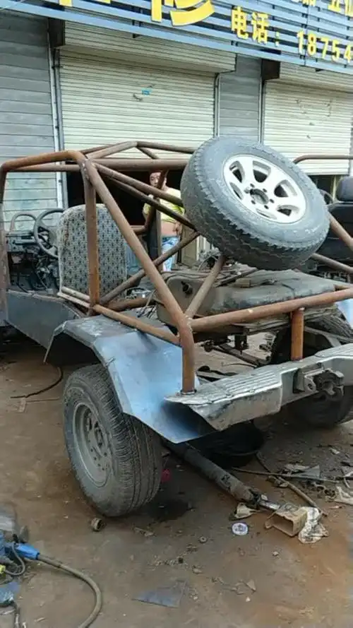 自制钢管越野车