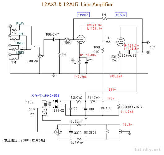论坛 69 论坛技术讨论专区 69 胆机diy论坛 69 前级 电路图是小