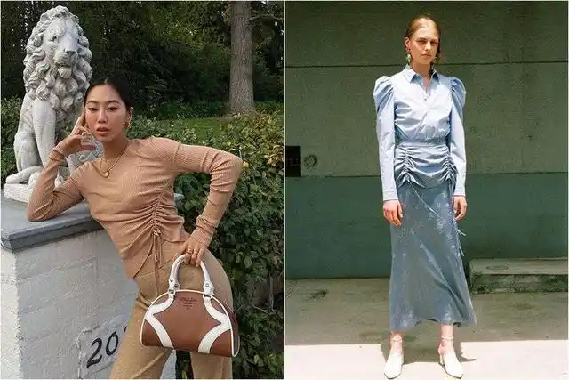 穿搭趋势一条绳子主宰秋冬时尚今秋流行抽绳风一秒变华丽