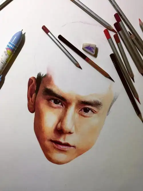 彭于晏彩铅来一发