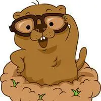 土拨鼠卡通图片可爱头像【点击鼠标右键下载】