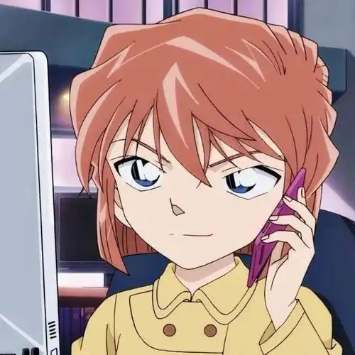 灰原哀动漫头像时间过得越久人心的距离就越远