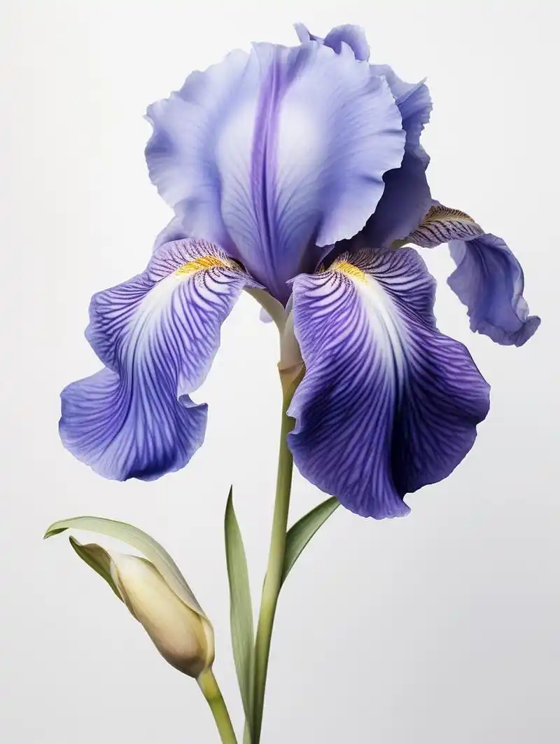 20世界各国94国花系列|香根鸢尾~法国 法国是一个鲜花之国,它的首都