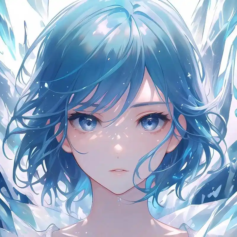 蓝色系情侣头像～有点清凉～高冷组合 春天来啦,夏天还会远吗?