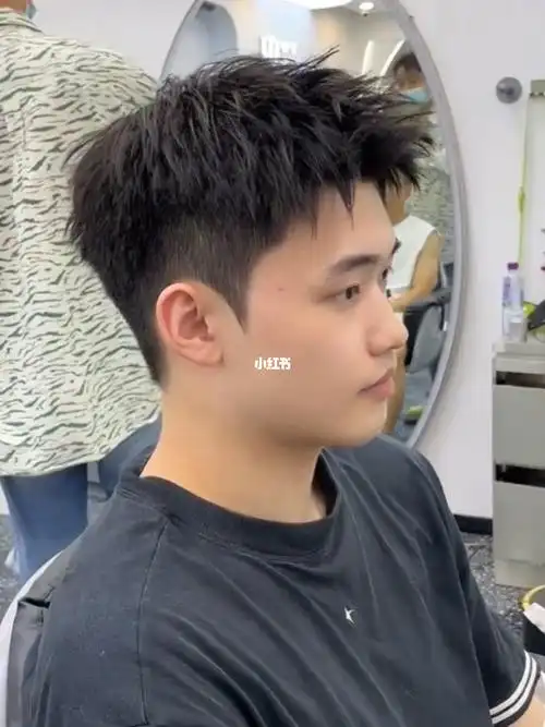男生发型男士摩根烫 学生党 上班族 职场男士首选氛围短发 男土发型