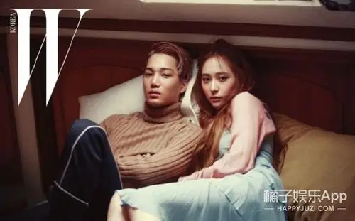 【看脸】郑秀晶&kai:公开恋情后再看这组画报,感觉就配一脸了