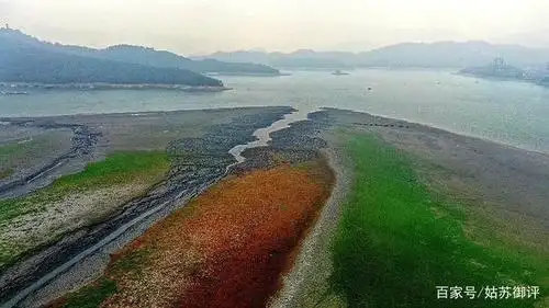 宝岛台湾的日月潭干成「另一个世界」 网友叹:怎么更美了