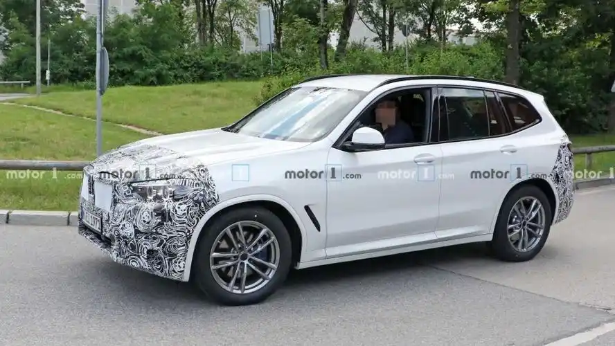 外观微调配置提升2022款宝马x3谍照首曝