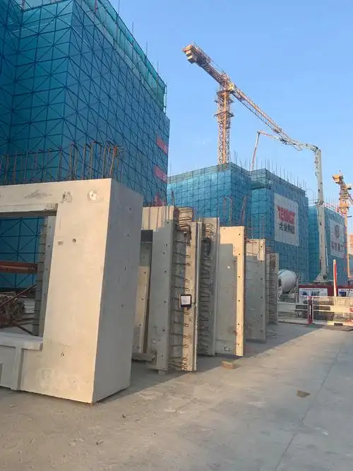 北京榆构装配式建筑副中心施工现场