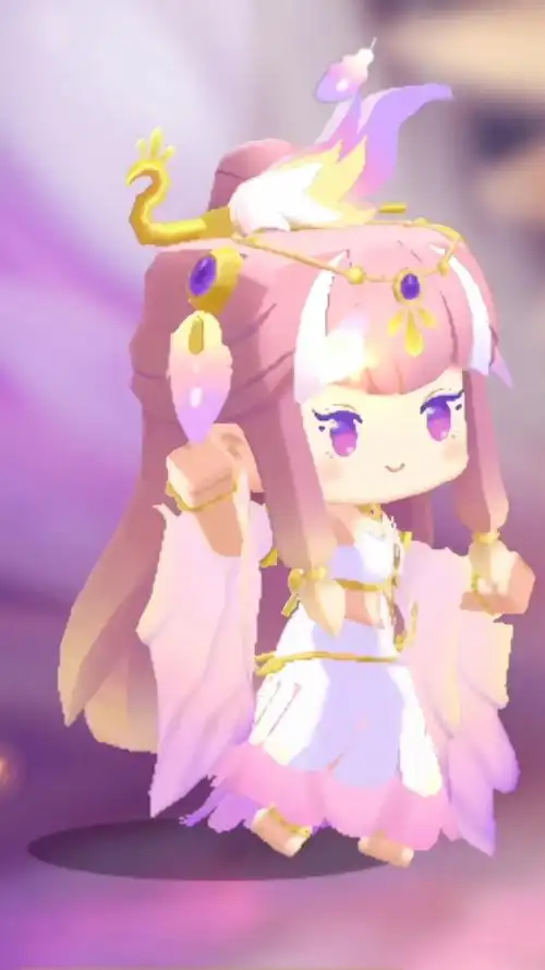 迷你世界:新学的孔雀舞好丝滑!大家来找不同呀!