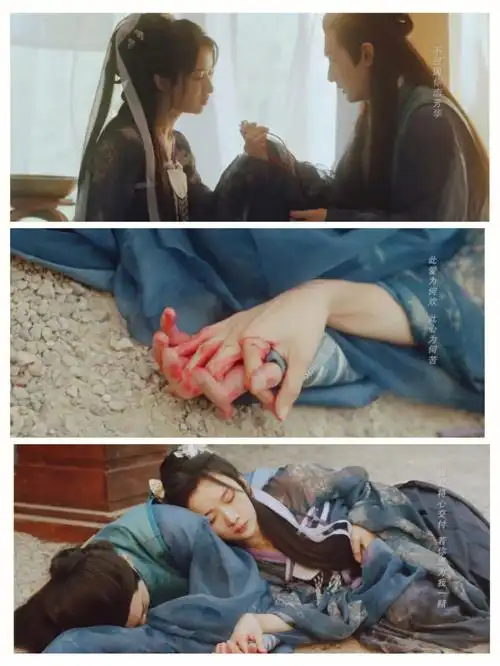 这段殉情是有点子美学的