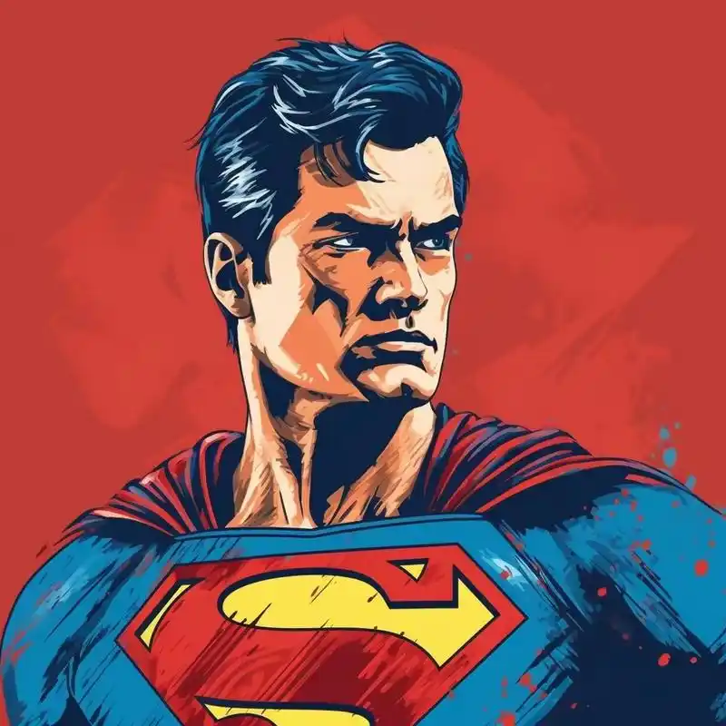 粉丝点名要的超人头像,真男人就要猛![得意] #头像壁纸