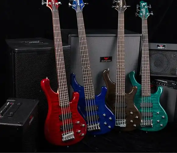 贝斯bass电贝司学生成人专业初学入门练习演奏四弦五弦电贝斯乐器