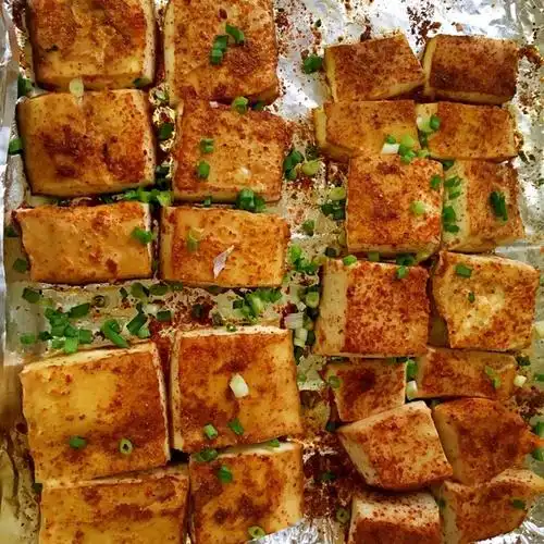 席子子做的烤豆腐