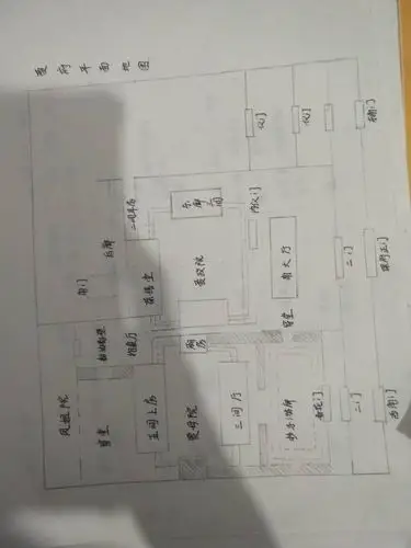 《红楼梦》贾府平面地图