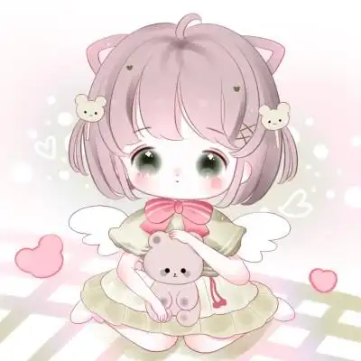 卡通头像女可爱q版(60张)_女生动漫头像_头像屋