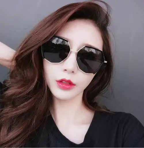 新款偏光太阳镜女明星网红街拍墨镜