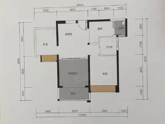 华发水岸一期 正南2房看山景视野开阔看房方便,香洲租房-珠海58安居客