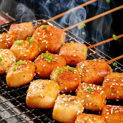 鱼豆腐串10串烧烤食材半成品
