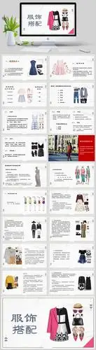 服饰搭配技巧基础培训ppt模板