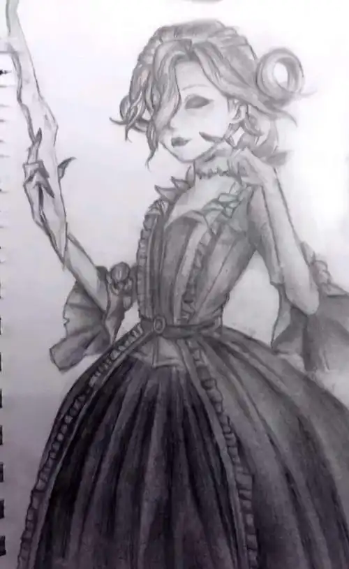 关注合集第五人格欧美红夫人玛丽·安托瓦内特绘画