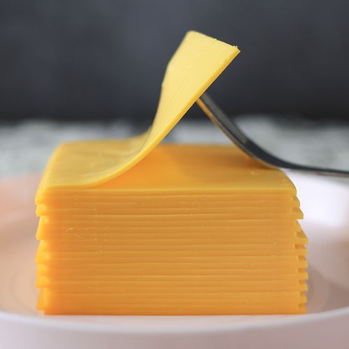 安佳芝士片84片新西兰进口奶酪片橙黄片切达干酪芝士新