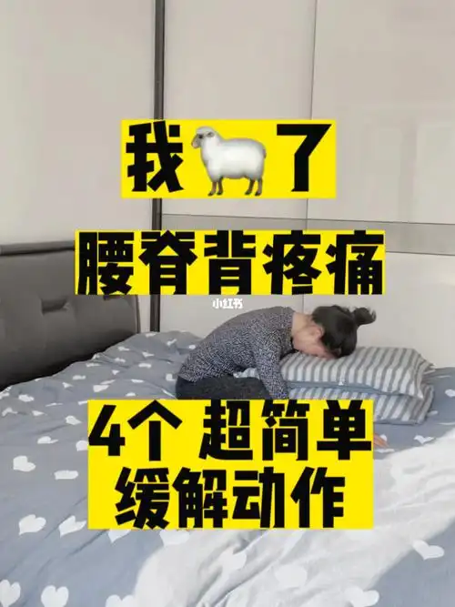 阳了缓解腰背部脊柱疼痛动作