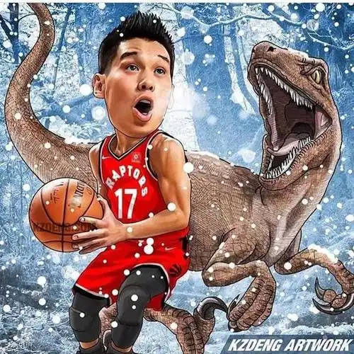 猛龙队17号篮球球星林书豪签名夜光运动手环 硅胶腕带球迷饰品多