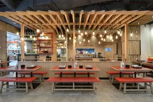 充满趣味的快餐厅装修设计案例效果图