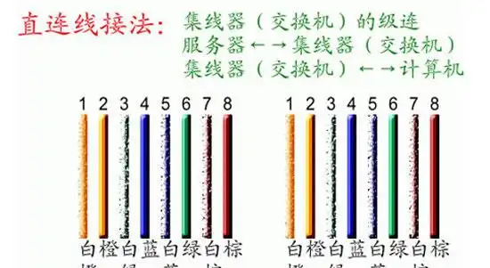 千兆网线做法图解千兆网线水晶头接法金色巨腾综合布线