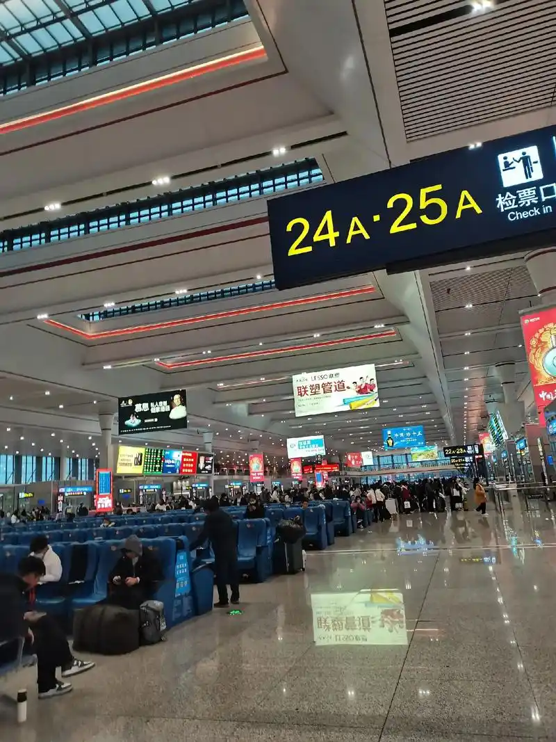 我是憨包一个,刷手机错过了曲靖站,直接跑到贵阳北