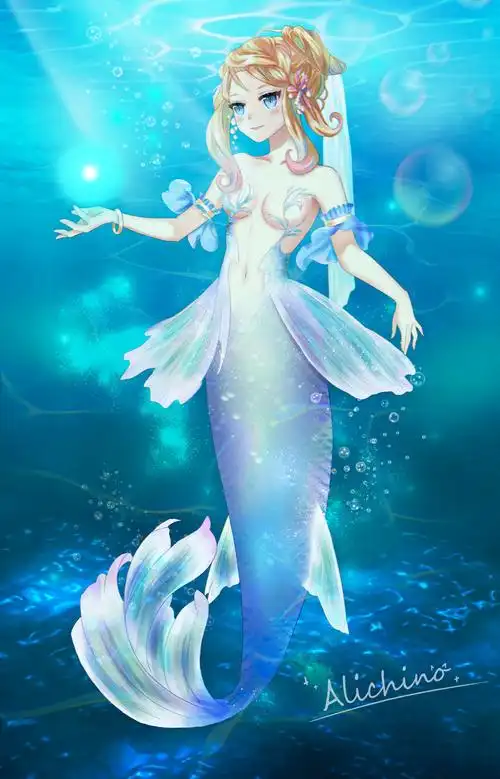 人鱼|插画|创作习作|alichino - 原创作品 - 站酷 (zcool)