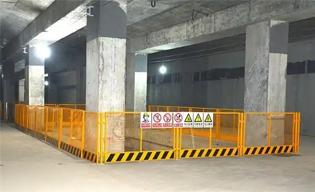 临边防护栏杆_工地临边防护栏杆图片_汉坤出品