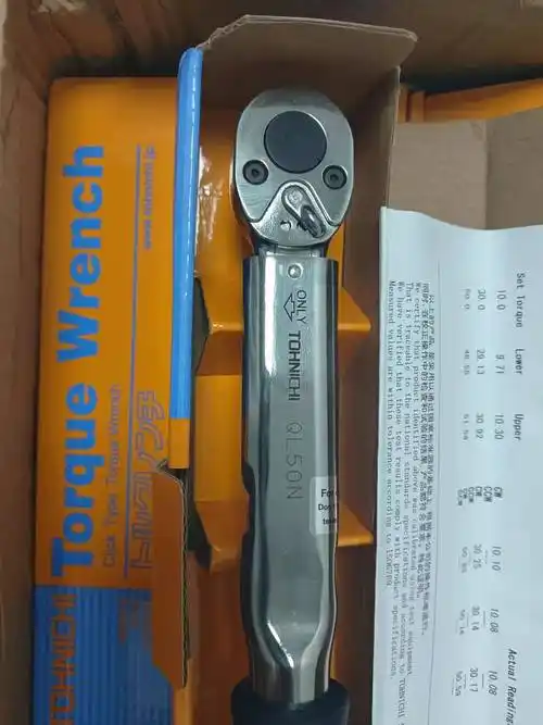 【中崎】华中事务所供应 tohnichi东日ql50n可调式棘轮扭矩扳手