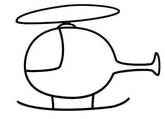 飞机a380儿童画卡通背景彩色涂色画法画法简背景彩色画法单简单战斗机