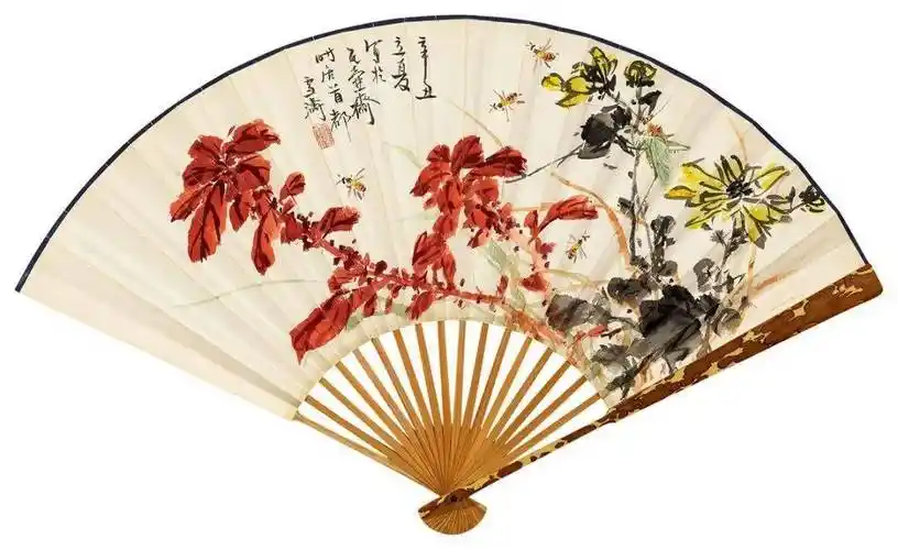 王雪涛花鸟扇面50幅好看