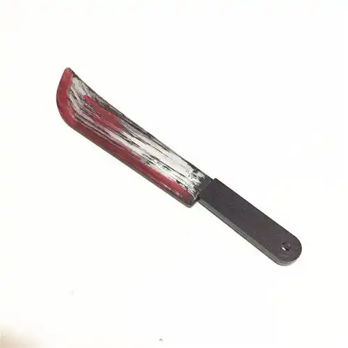 厂家供应万圣节产品 道具血菜刀 化装舞会表演派对演出道具血刀