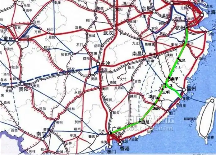 说说杭广高铁和莆田的缘分